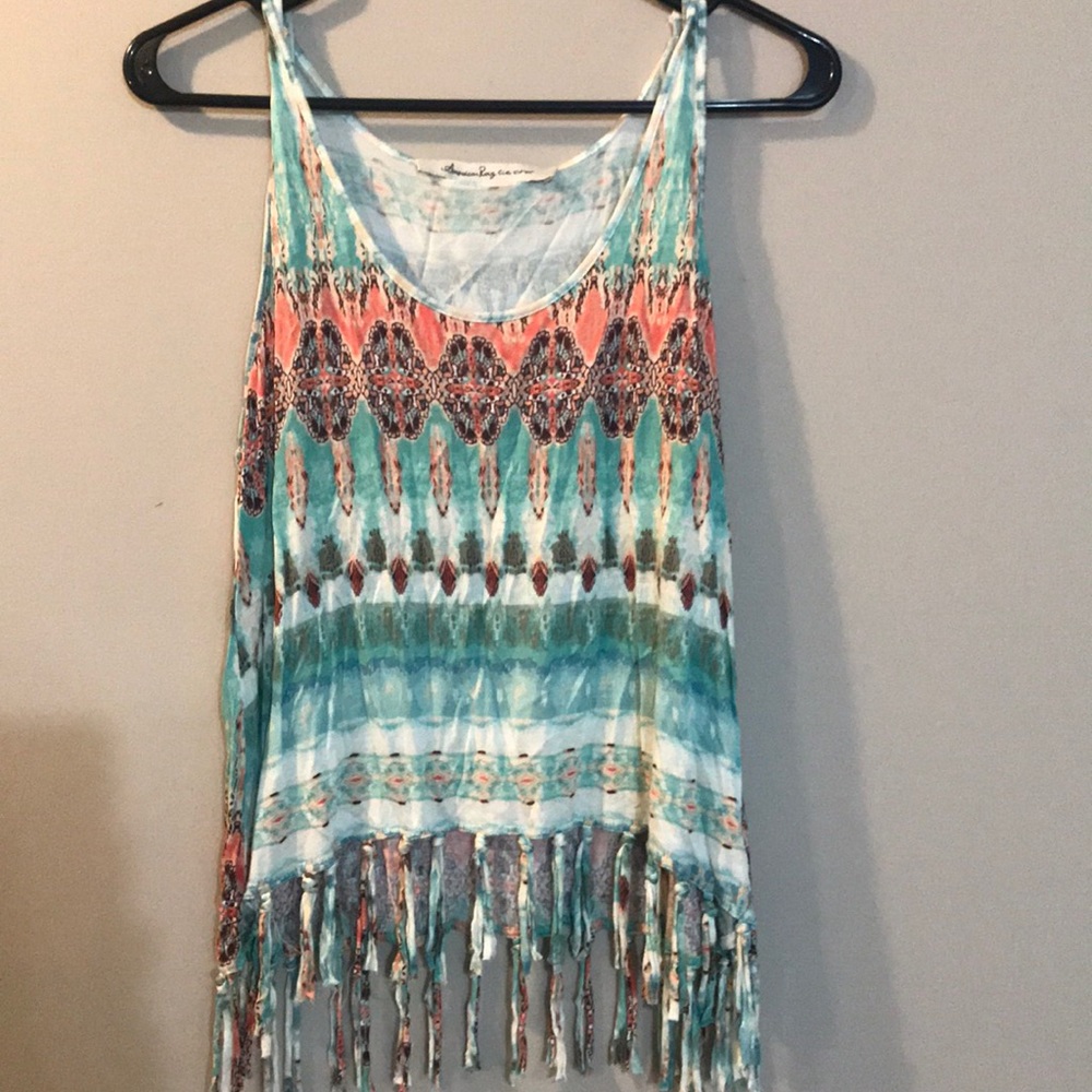 REDUCED PRICE Fringed Crop Top